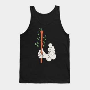 Tarot Ace of Wands Pattern Tank Top